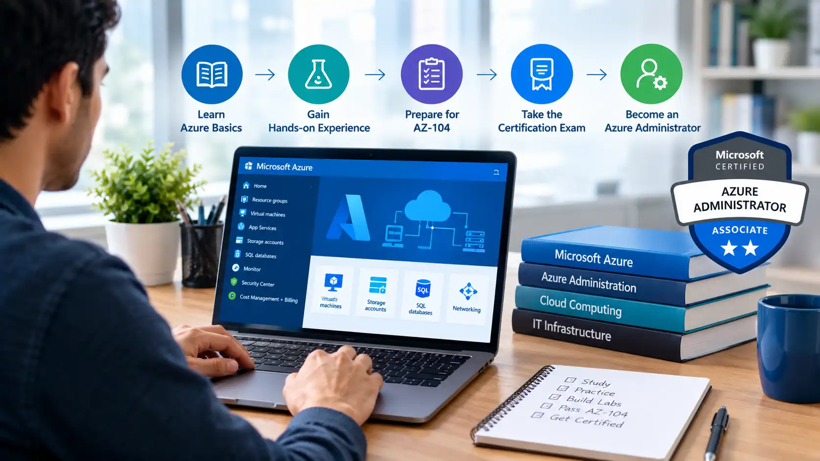ITechnets 22 AZ-104 Certification Roadmap: How to Become an Azure Administrator