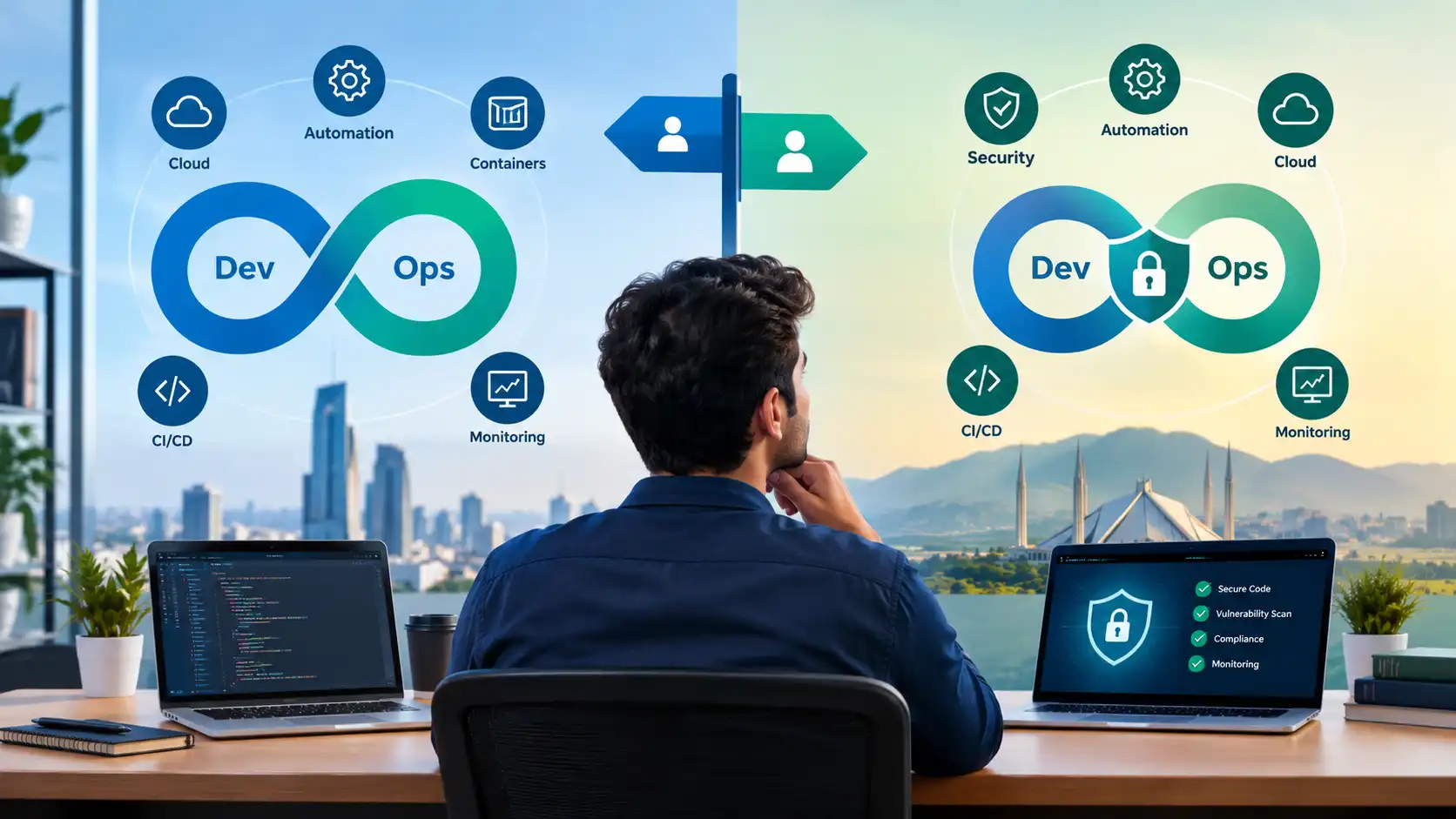 DevOps vs DevSecOps Which Career Path Should You Choose in Pakistan DevOps vs DevSecOps Which Career Path Should You Choose in Pakistan